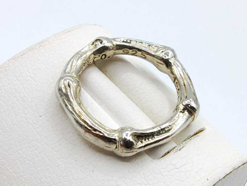 ティファニー買取 SV925 バンブー リング